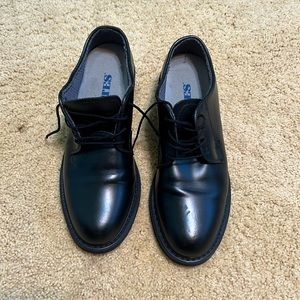 Women’s Bates Dress Shoes Air Force Black